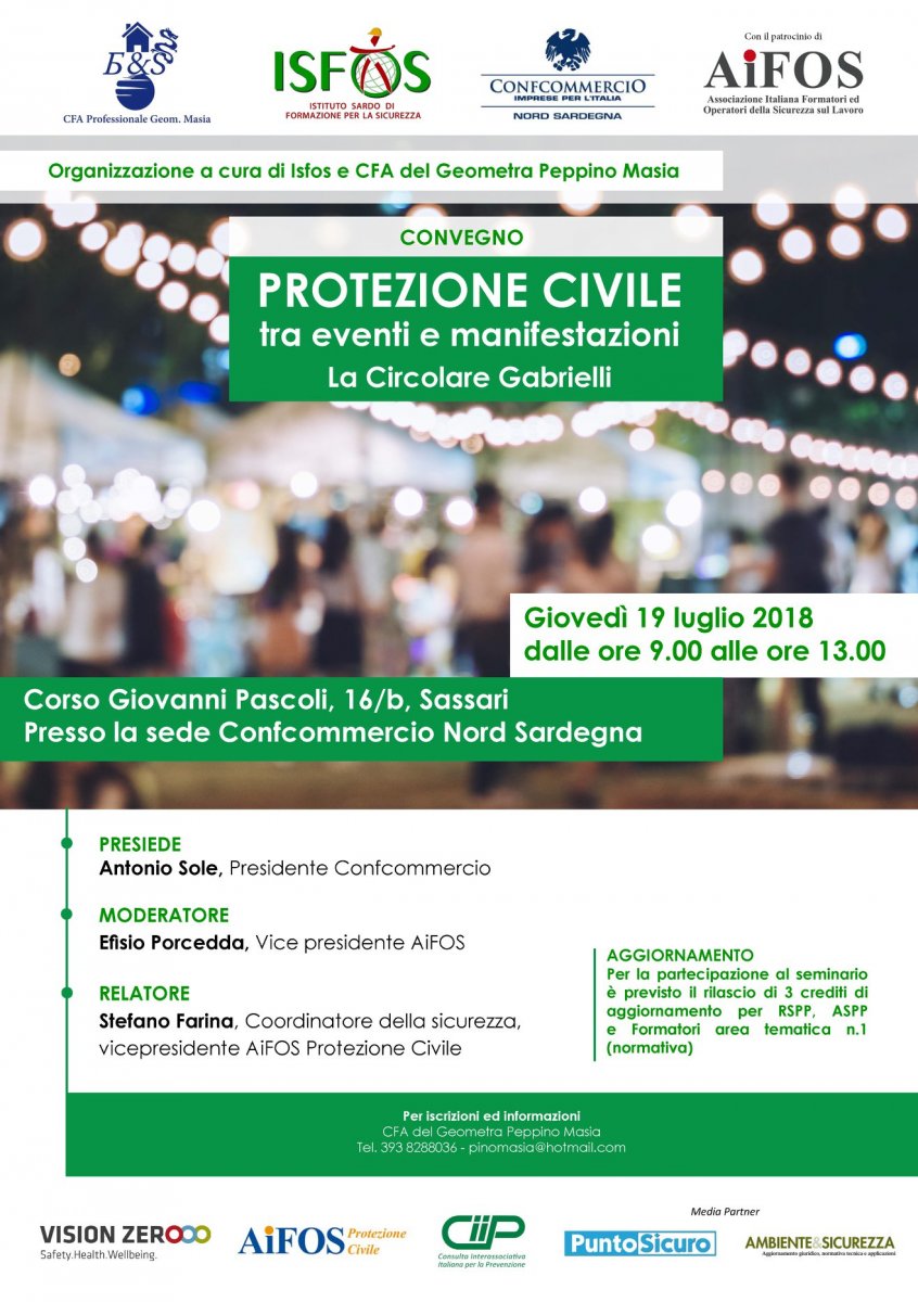 SICUREZZA EVENTI